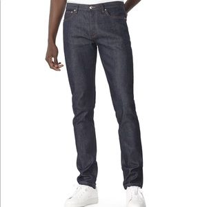 APC petite new standard - size 31 raw denim
